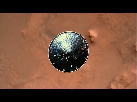Приземление марсохода Perseverance на Марс