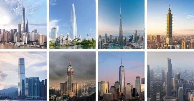 15 самых высоких небоскребов в мире