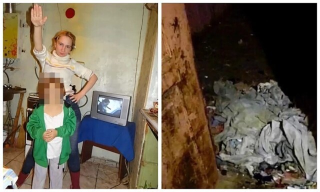 В Подмосковье в грязном доме полном котов обнаружили девочку-маугли