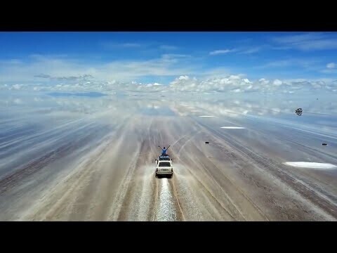 Солончак Уюни в Боливии