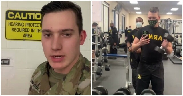 Служащий в американской армии россиянин показал быт солдата США