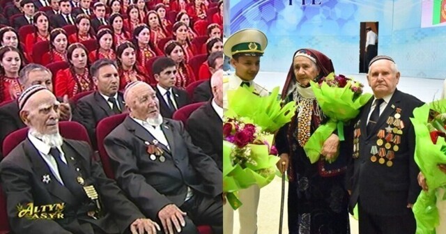 Туркменских ветеранов обязали сдать деньги на подарки себе к 9 мая