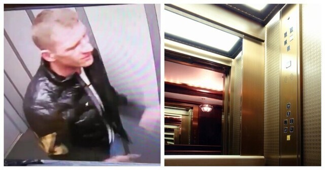 В Бийске парень не устоял перед своим отражением в зеркале лифта
