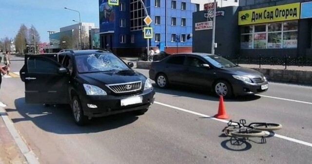 Несовершеннолетний велосипедист попал под машину в ХМАО