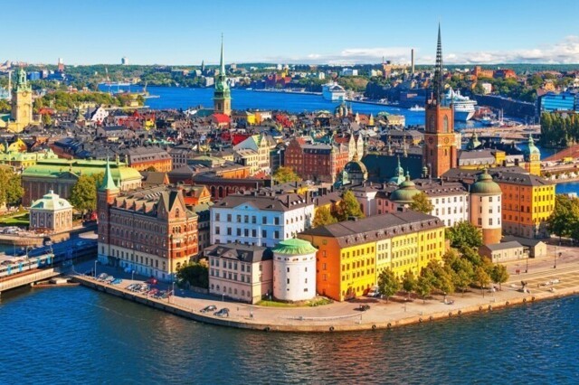 25 главных городов Швеции