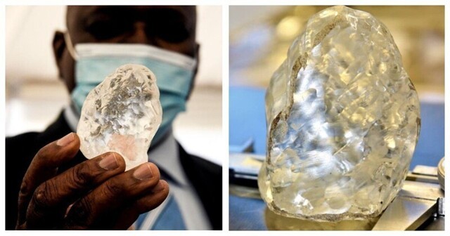 В Ботсване найден третий по величине в мире алмаз