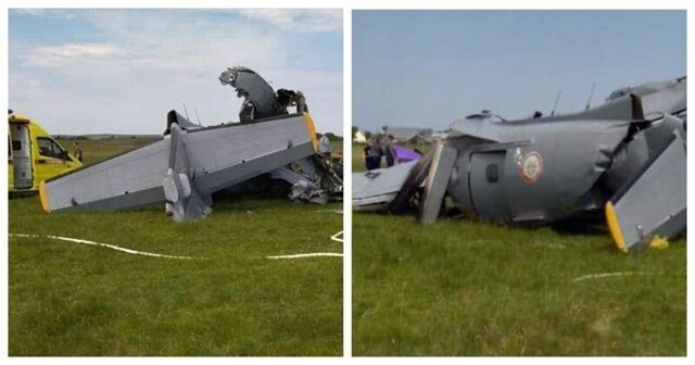 Самолёт c парашютистами разбился в Кемеровской области