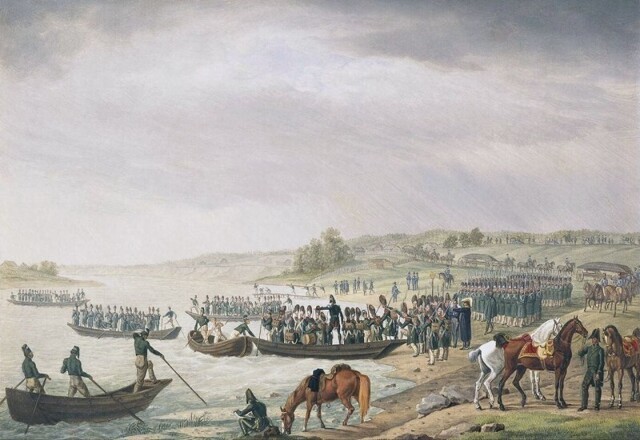 24 июня 1812 года. Вторжение наполеоновских войск в Россию