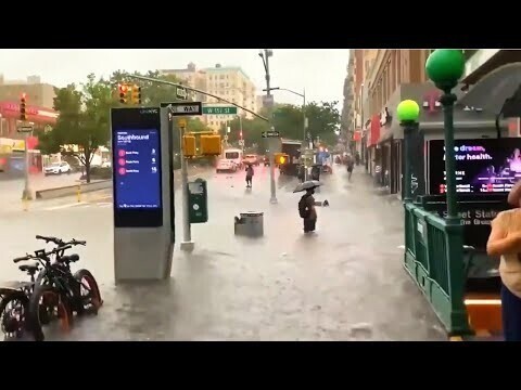Нью-Йорк под водой