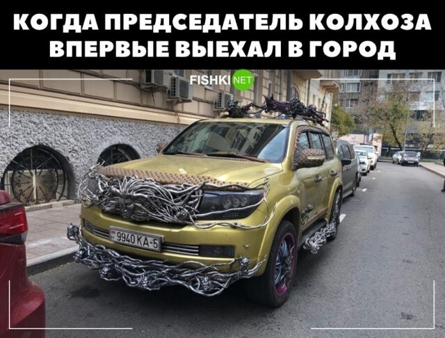 Свежая подборка автомобильных приколов