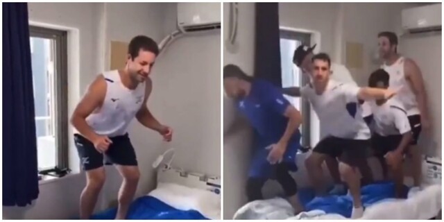 Израильские спортсмены сломали знаменитую антисекс-кровать в Токио