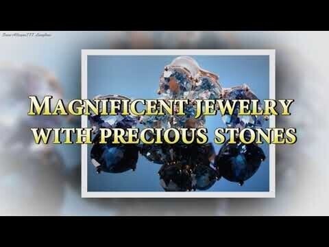 Великолепные украшения с драгоценными камнями