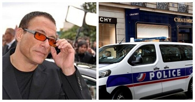 Жан-Клод Ван Дамм случайно помог ограбить ювелирный салон в Париже
