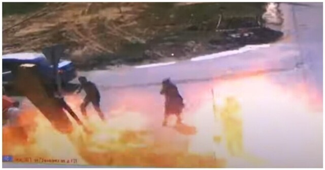 В Чебоксарах рабочие повредили газопровод и получили ожоги