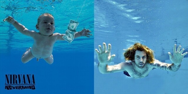 Младенец с обложки альбома Nevermind подал в суд на группу Nirvana