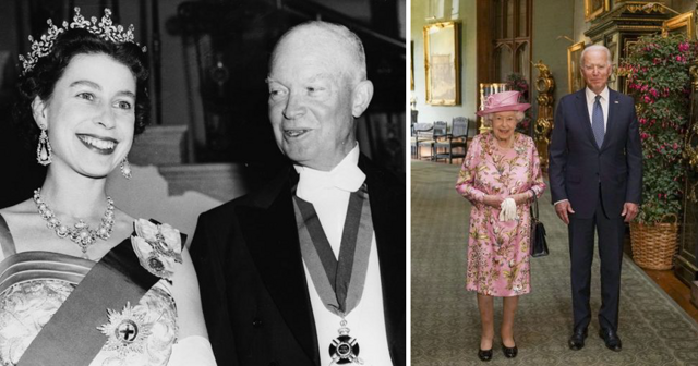Королева Елизавета II встречалась с 13 президентами США, но не все встречи прошли гладко