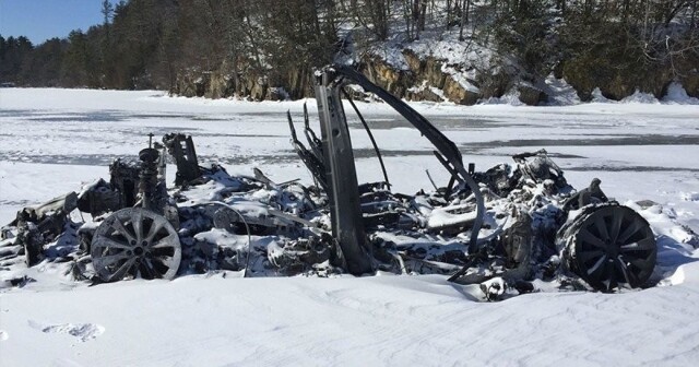 Тайна "Теслы", найденной сгоревшей на замерзшем озере, раскрыта: владелец оказался мошенником