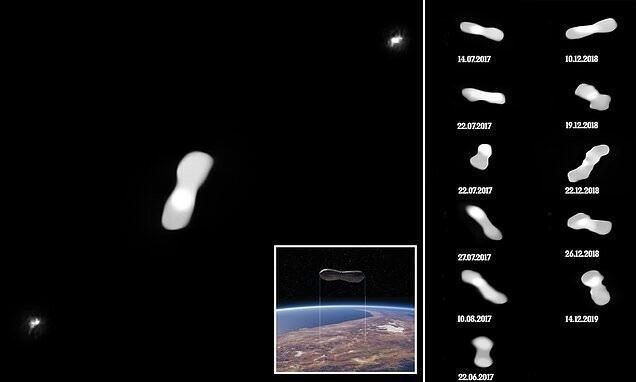 Астрономы сделали зрелищные снимки астероида Клеопатра