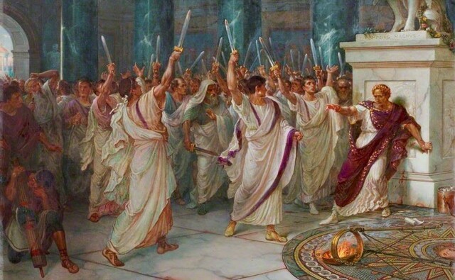 Что стало с теми сенаторами, которые убили Цезаря?