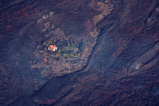 Удивительная история дома на Канарских островах, нетронутого потоками лавы