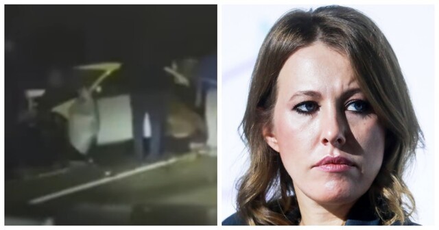 Водитель Мерседес подтвердил, что Ксения Собчак  на момент смертельного ДТП находилась в салоне