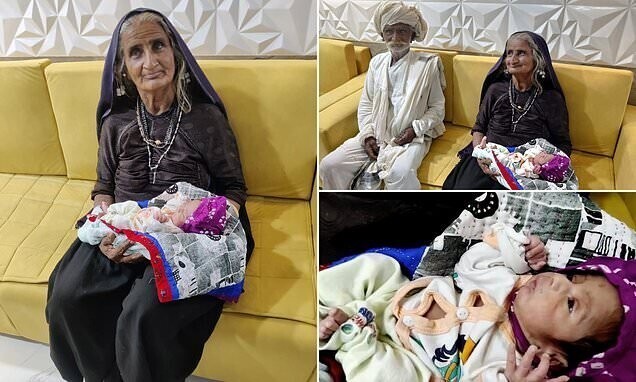 Жительница Индии родила своего первенца в 70 лет