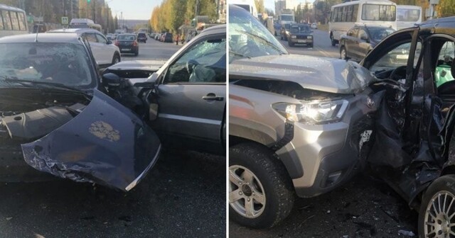 Авария дня. Лихач на «Фокусе» устроил ДТП в Воронеже