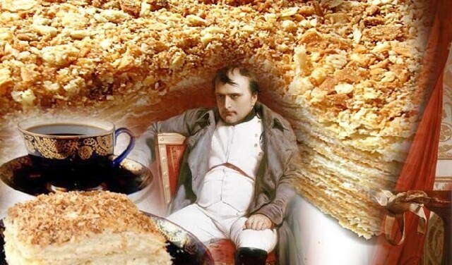 Шедевр кондитерского искусства - торт "Наполеон"
