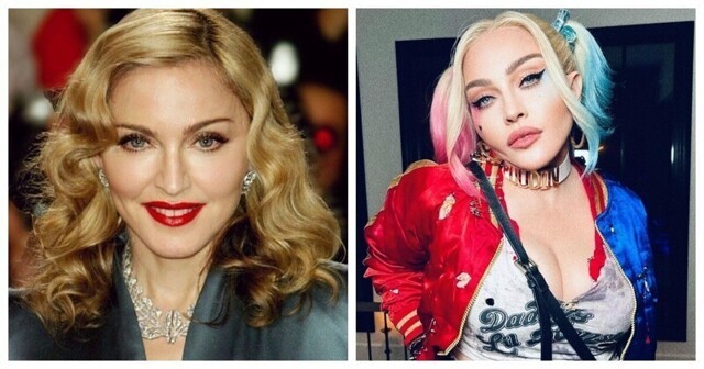Седина в бороду: Мадонна удивила поклонников откровенным нарядом на Хэллоуин
