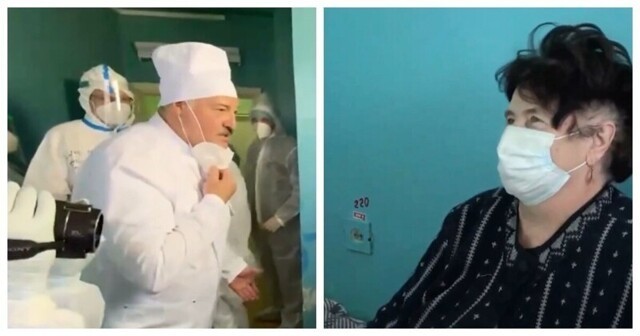 Лукашенко в очередной раз снял маску в «красной зоне»