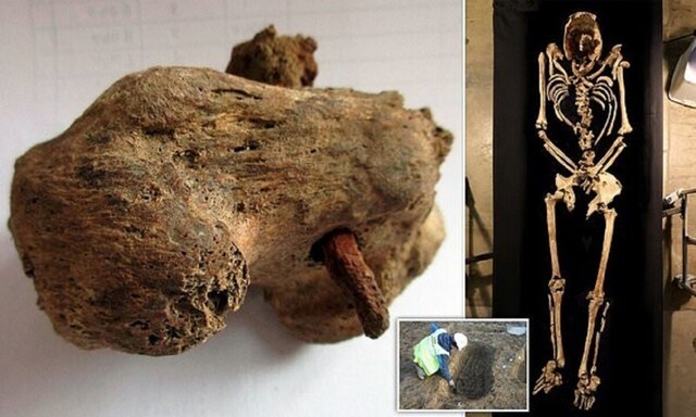 Британские археологи нашли отлично сохранившийся образец распятия