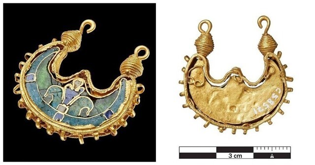 В Дании нашли потрясающую золотую серьгу родом из Византии