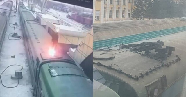 В Казахстане мужчина погиб от удара током на крыше поезда