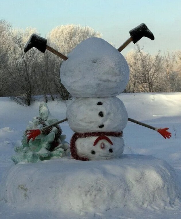 В Европе первый снег, но увы... ох  уж эти ценности