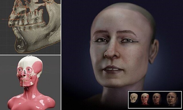 Ученые реконструировали лицо женской мумии