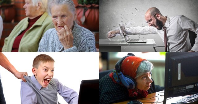 14-летние пубертаты и бабушки — самые агрессивные пользователи рунета