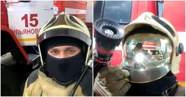 Большой привет от пожарных с разных уголков России