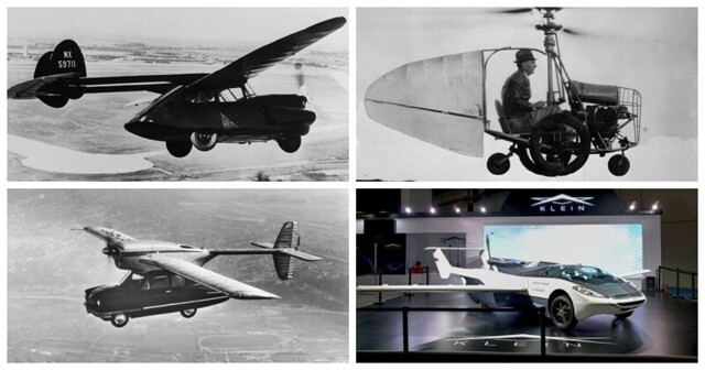 От фантастики - к реальности: история летающих автомобилей