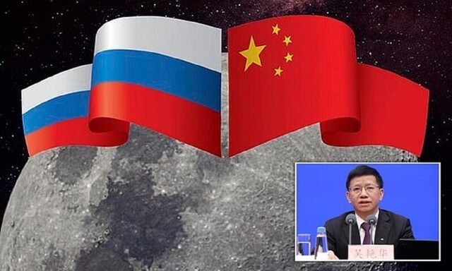 Китай будет строить лунную базу вместе с Россией