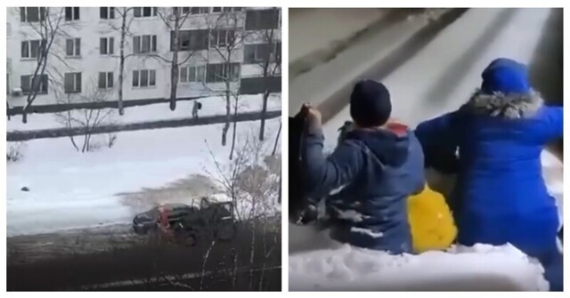 Коммунальщики в действии: как чистят снег в Москве и не только