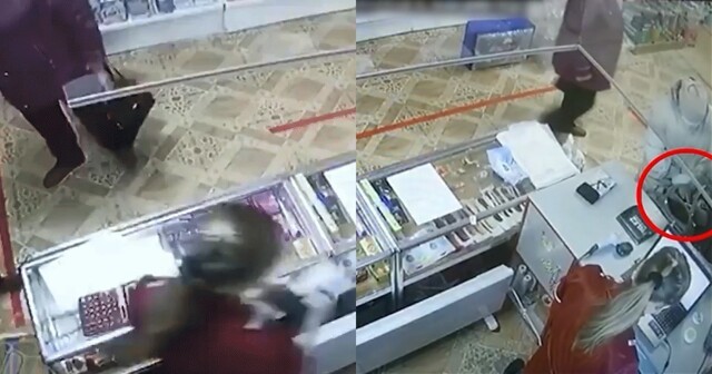 Ловкость рук и никакого мошенства: камера наблюдения сняла виртуозную кражу в магазине