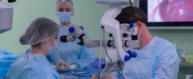 В Морозовской больнице вернули зрение мальчику после травмы дротиком