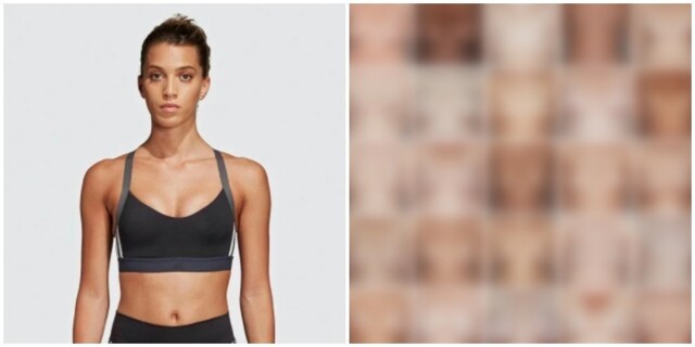Adidas анонсировал новую линейку спортивных топов, опубликовав коллаж с женскими грудями всех размеров и цветов
