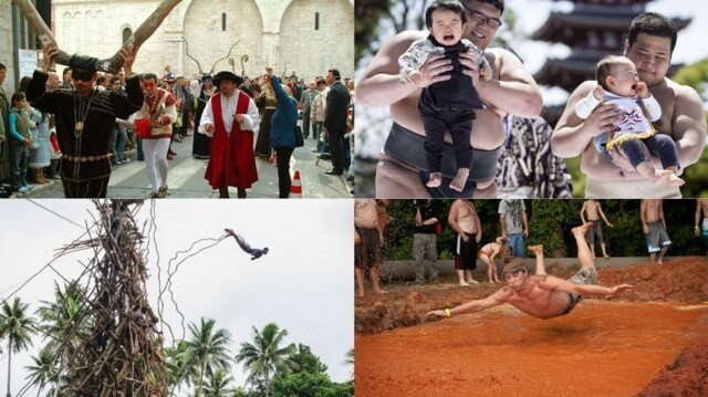 Плачущие дети, горящие бомбочки и рогоносцы: самые странные фестивали разных стран мира
