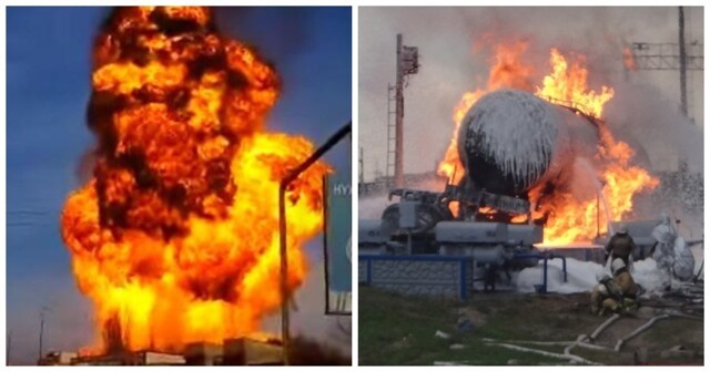 В чеченском селе взорвалась цистерна с газом