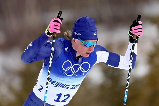 Финский лыжник во время олимпийского марафона чуть не отморозил половые органы