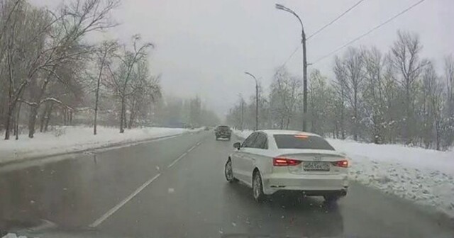 Точное попадание: ДТП с Audi в Воронеже