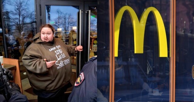 "Это часть моей жизни!": сын Никаса Сафронова приковал себя наручниками к McDonald’s