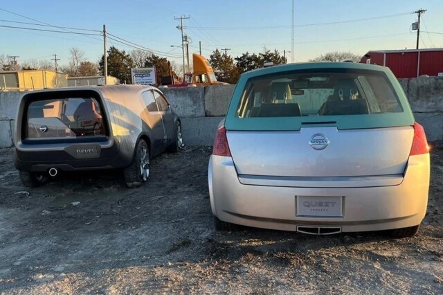 Концепт-кары Nissan найдены на свалке в Теннесси, и скоро они будут утилизированы
