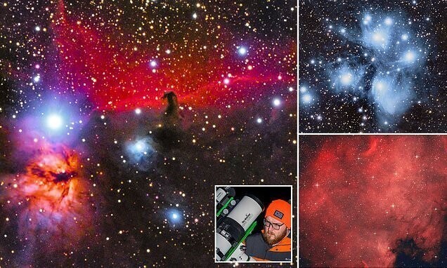 Астроном-любитель делает потрясающие фотографии далёких туманностей